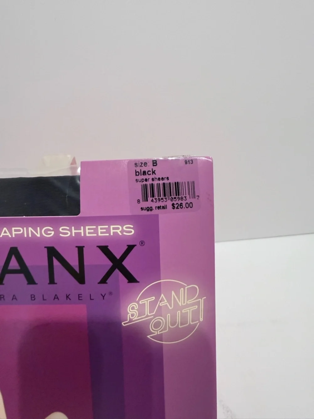 SPANX In-Power Line, Super Shaping Sheers, Black, Size B